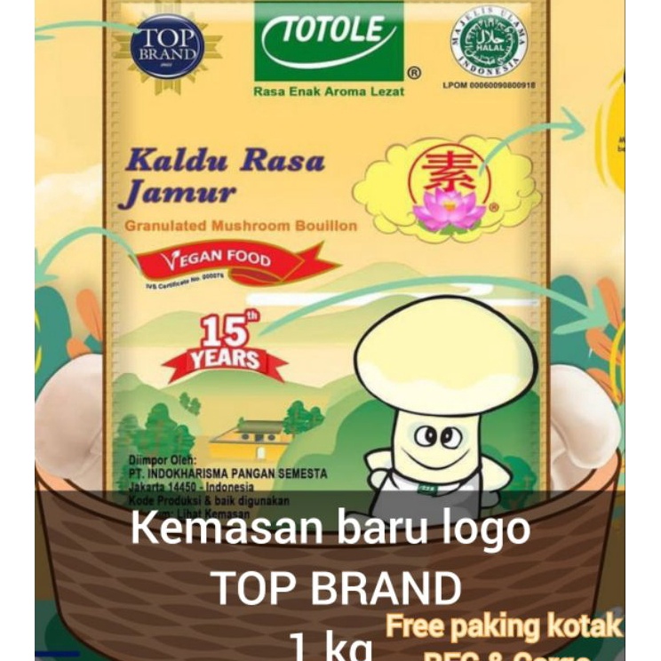 

Dijual Murah✸➬ NNNZ9 Totole kaldu jamur kemasan jumbo 1 kg / 1000 gram / 1kg logo halal 064 Best