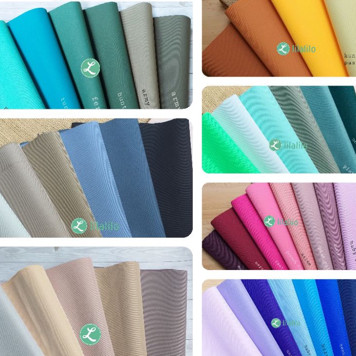 Free Ongkir/ KAIN CORDURA POLOS / BAHAN CORDURA / KAIN WATERPROOF / BAHAN TAS