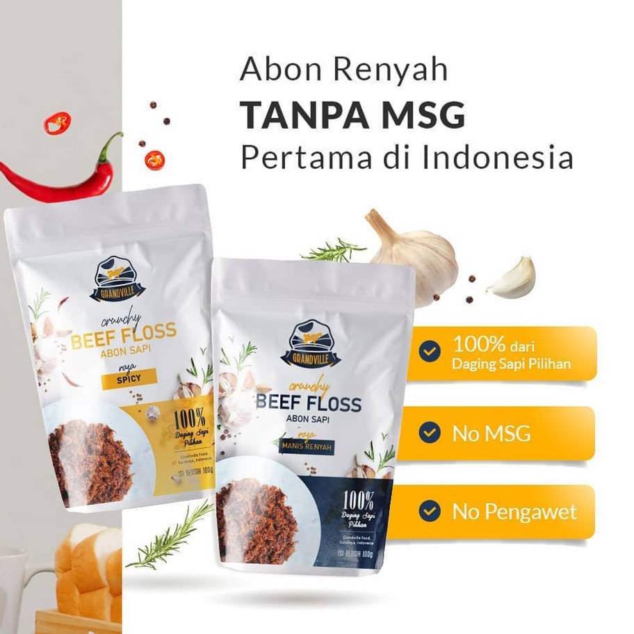 

Stok terbaru Abon Grandville abon Grand ville abon mpasi sapi ayam