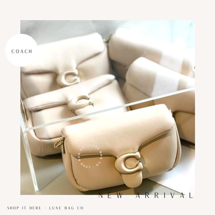 Coach Tabby Pillow Mini 18 Ivory 100% Original