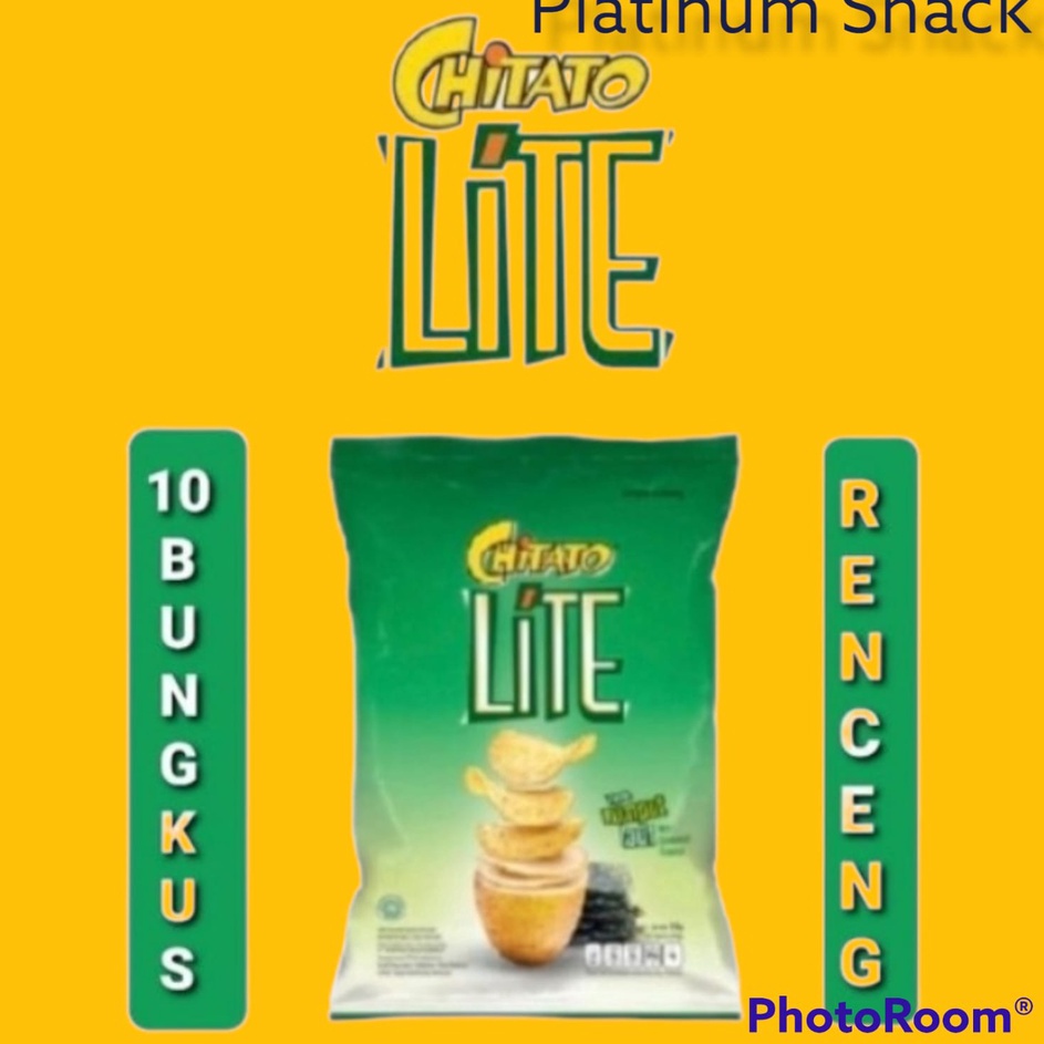 

➞✧✴ Chitato Lite Seaweed Flavour 14g | Rasa Rumput Laut Stok Banyak