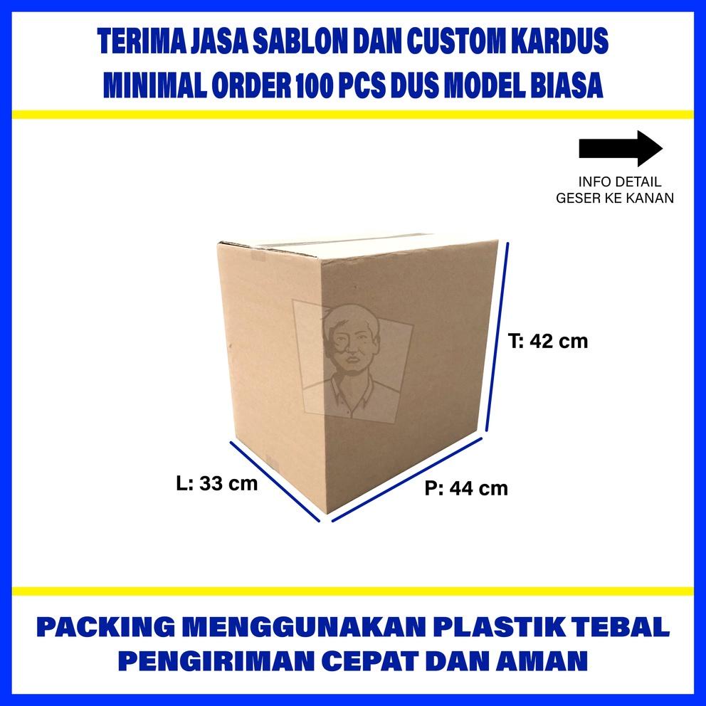 

Baru Kardus Box Karton Packing Murah Uk 44 X 33 X 42 Untuk Pindahan Z23Q