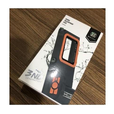 Shellbox Waterproof Case Profesional Diving 15M Real Iphone Samsung