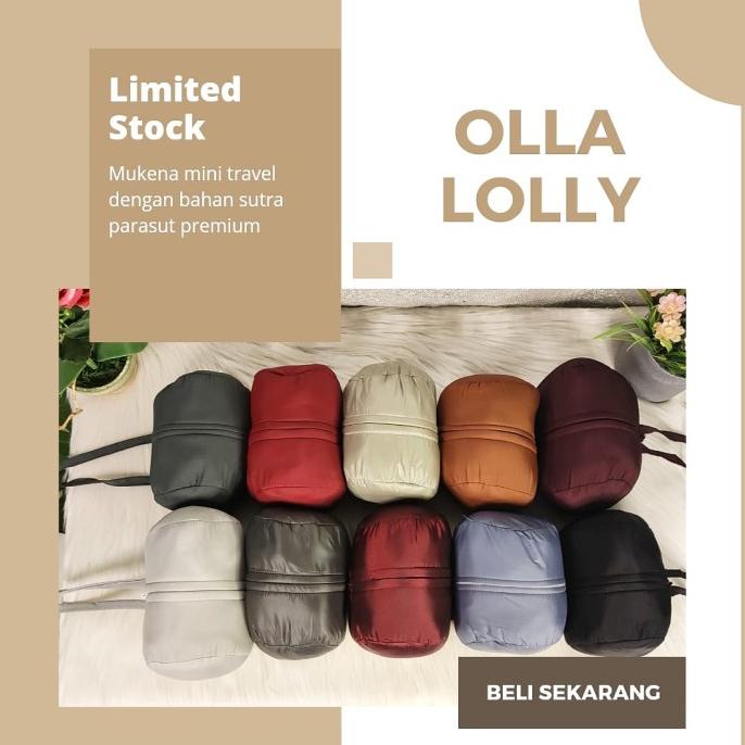 Mukena Travel mini set dengan sajadah