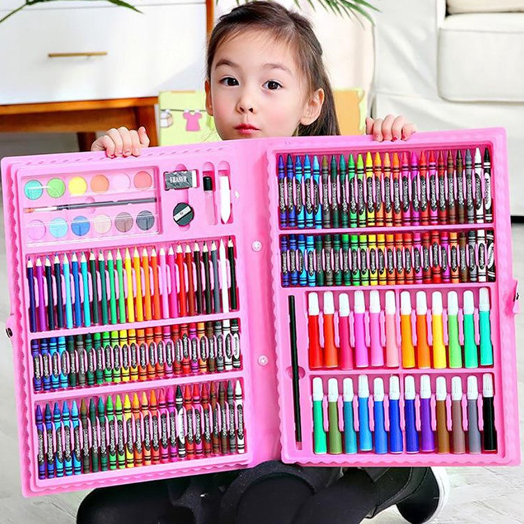 

Buruan Beli✴ LZ90S Stationary Set isi 86 pcs Pensil Crayon Warna Cat Air / Perlengkapan Sekolah Menggambar Anak / Alat Warna I72 Best Produk