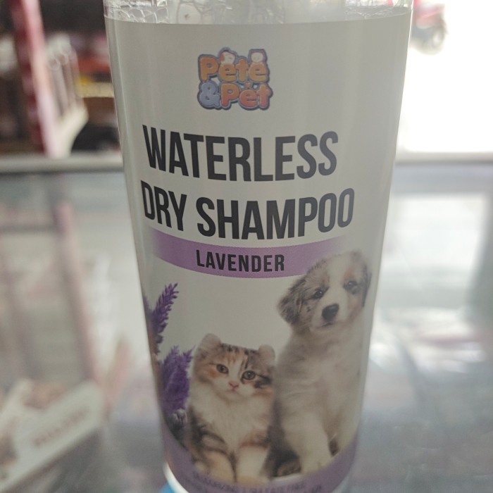 Terlaris Waterless Dry Shampoo Deodorizing Sampo Mandi Kering Kucing Anjing