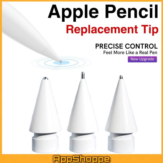 

Terlaris Apple Pencil Gen 1 2 Upgraded Replacement Tip Nib Case Stylus Pen SALE