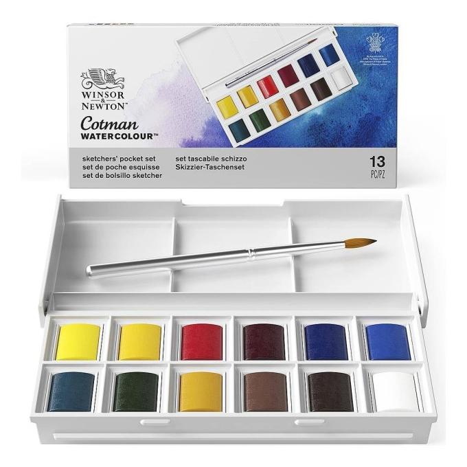 

Cotman Water Colours Sketchers Pocket Box Winsor & Newton