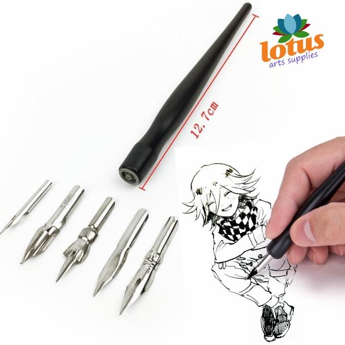 

Terlaris Calligraphy Drawing Kit Tool Set 5 / Pena Kaligrafi set SALE