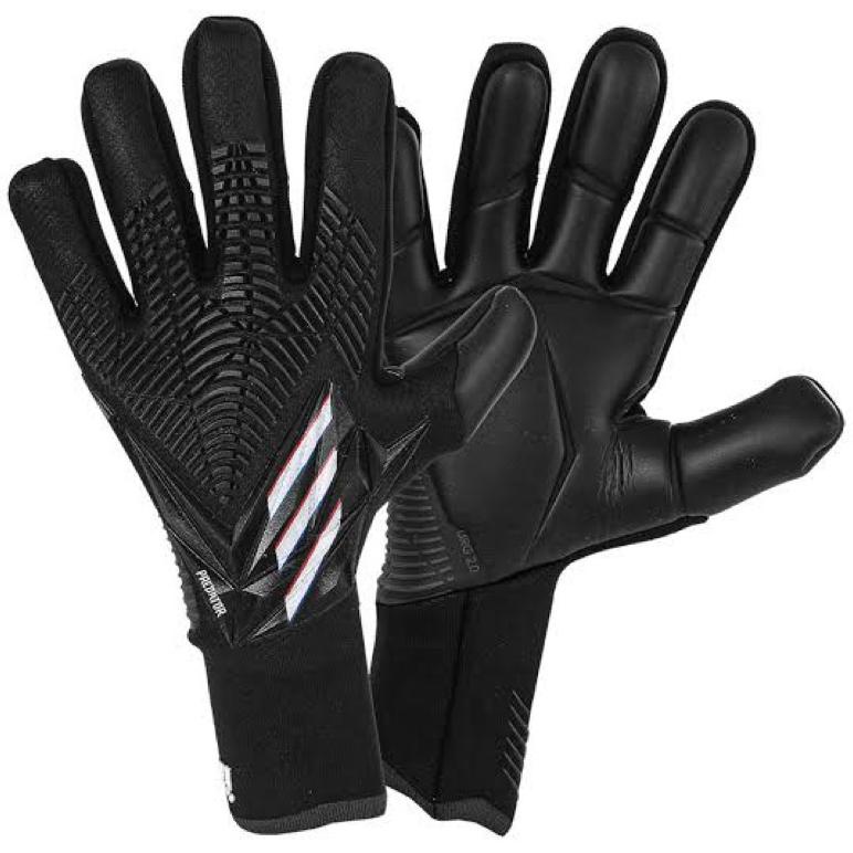 Bayar Ditempat SARUNG TANGAN KIPER ADIDAS PREDATOR PRO BLACK GRADE ORI IMPORT murah