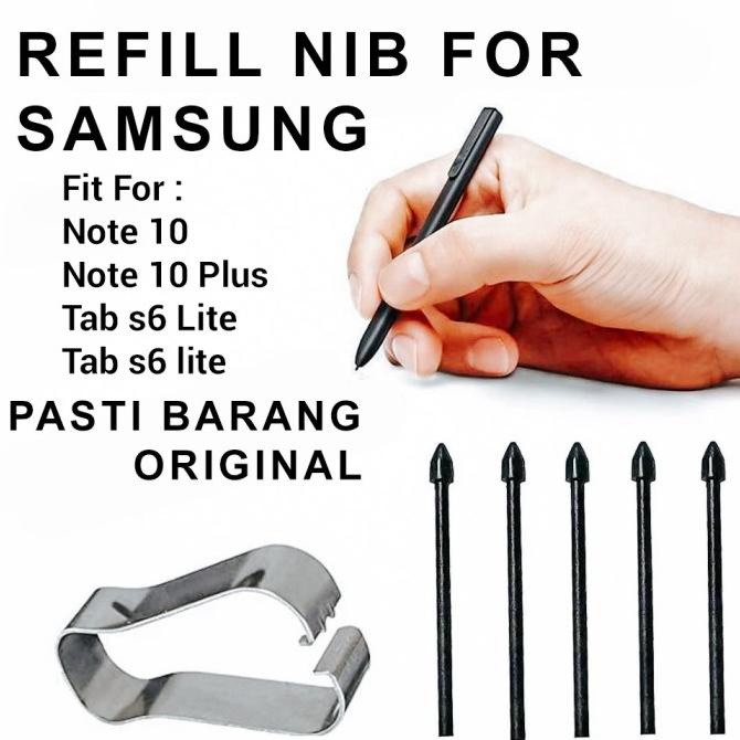 

Terlaris ORI SAMSUNG Refill Nib Ujung Mata S Pen Galaxy Note 10 / Tab s6 Lite SALE
