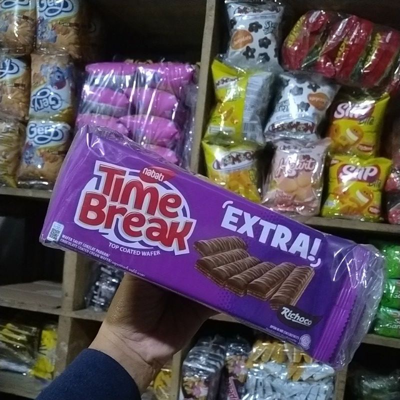 

Nabati Time Break Extra 36g Isi 10