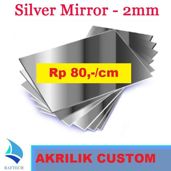 Limited Akrilik Custom 2Mm Akrilik Silver Mirror 2 Mm Laser Cutting Potong