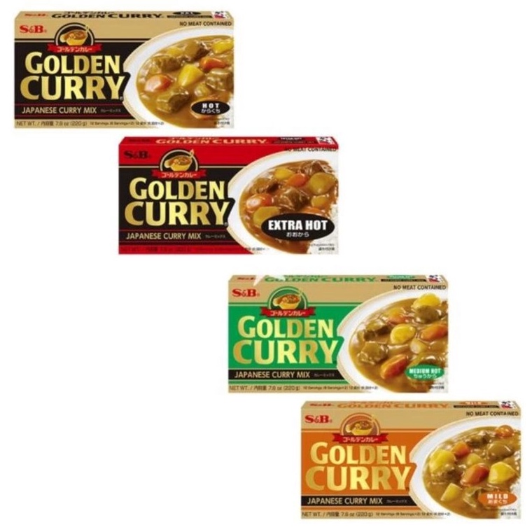 

[KODE PRODUK Q0RSE9160] S&B Golden Curry Japanese Curry Mix Saus Kari Jepang 日本咖喱