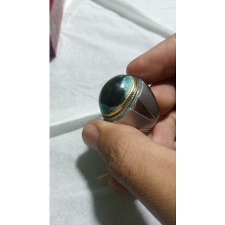 emban ikat ring monel super doff handmade