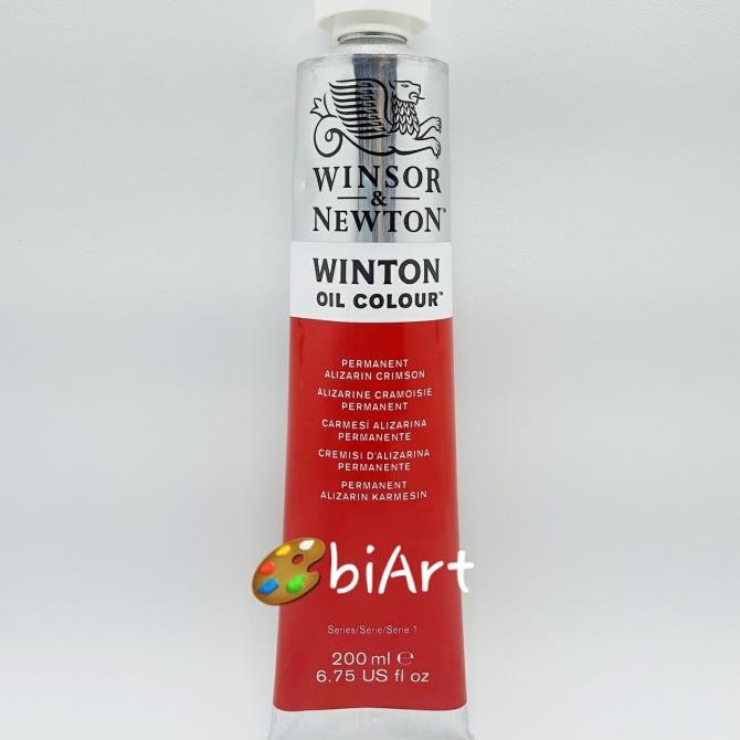 

Cat Minyak Winton Oil Colour 200 ml Permanent Alizarin Crimson Winsor