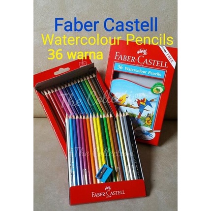 

ATK0096FC isi36warna Watercolour Pencil Faber Castell 114466 Cat Air