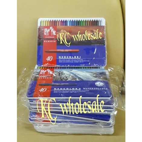 

ATK57 Neo1-40 Caran d'ache Neo Colour 1 metal box 40 pastels karandas