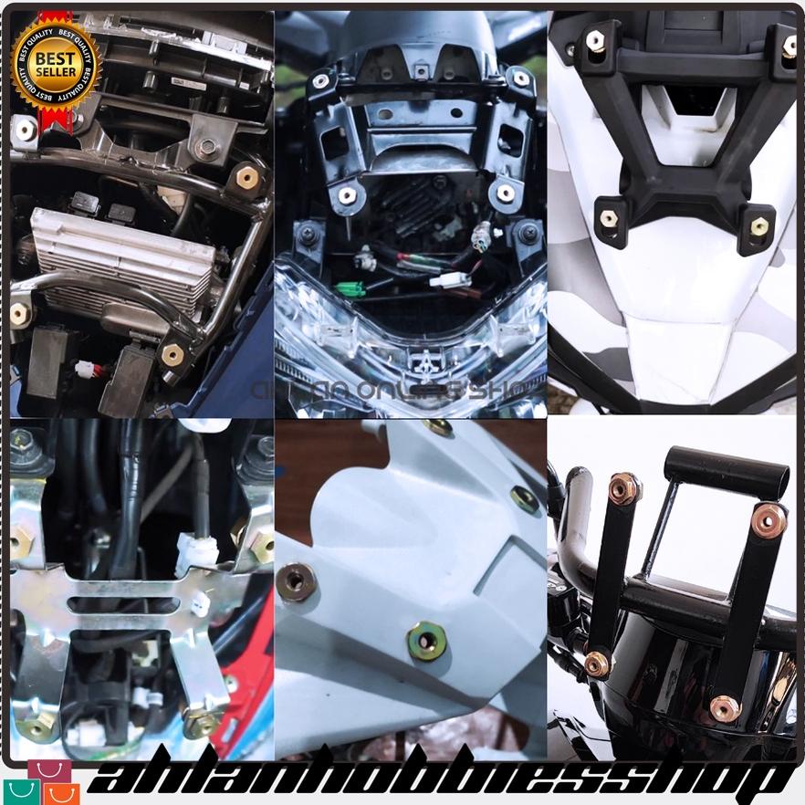 Promo Wellnut Baut Mur Windshield Visor Anti Jebol Yamaha Nmax Lexi Honda Adv Pcx Scoopy Vario Pnp S