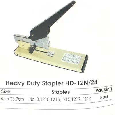 

Joyko HD-12N/24 Stapler Staples HD- 12N/24 Heavy Duty JOYKO Original