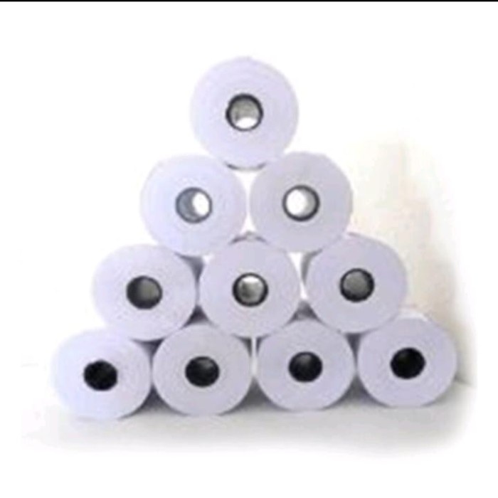 

Best Seller Kertas Thermal Struk Printer Kasir Ppob 58X40 Mm Premium Hitam Warna J