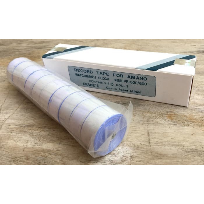 

Best Seller Paper Roll Grade 1 Amano Pr-500/600 (Isi 10)