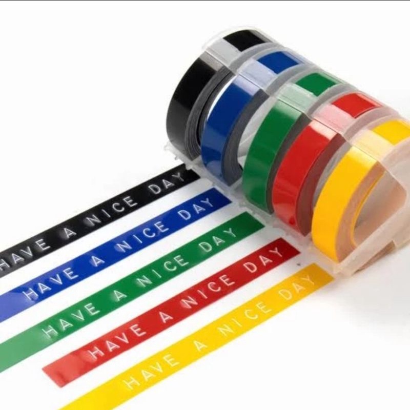 

MOTEX PITA LABEL REFILL 9MM X 3 METER (FOR DYMO / MOTEX)