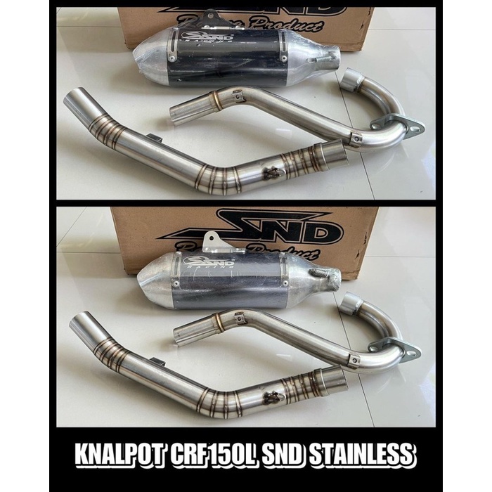 KNALPOT CRF 150 L SND PENTAGON STAINLESS