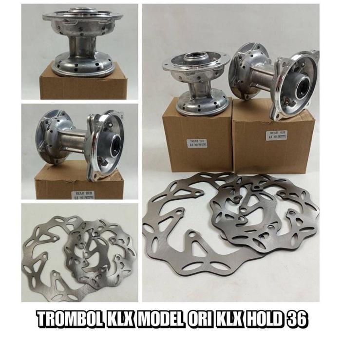 TROMOL KLX 150 DEPAN DAN BELAKANG PLUS CAKRAM