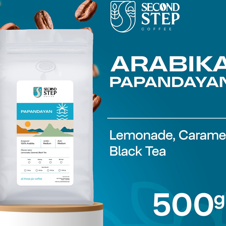 

COD Biji Kopi Bubuk Arabika Papandayan Arabica Coffee Roast Beans 500gr grosir