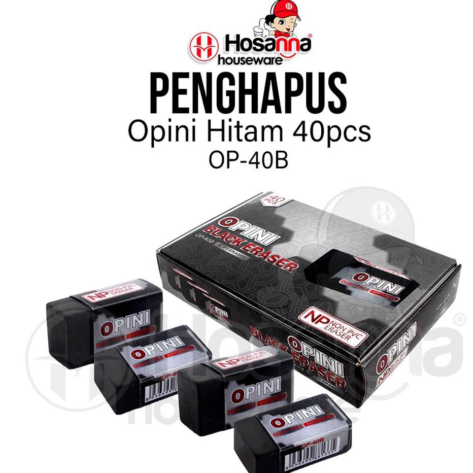 

[KODE PRODUK HJDD07033] 40pcs Penghapus OPINI / Penghapus Pembersih Tulisan / Eraser