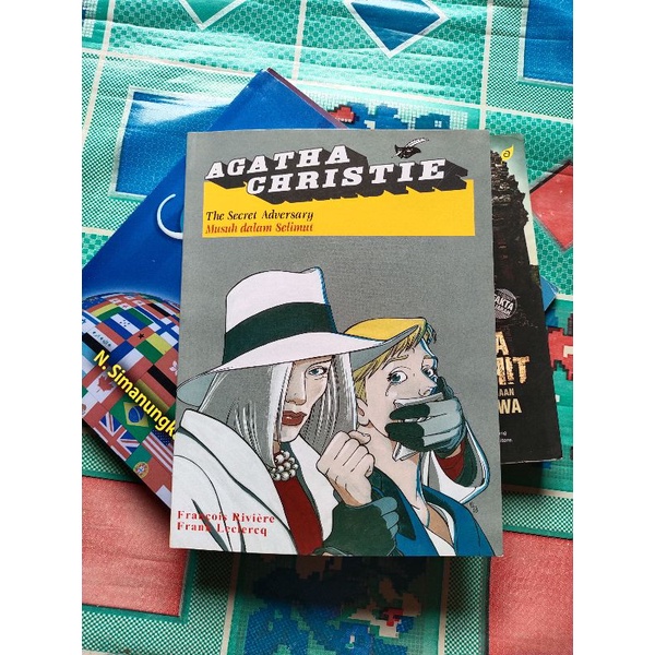 Buku Komik, AGATHA CHRISTIE The Secret Adversary Musuh dalam Selimut Karangan Francois Riviere