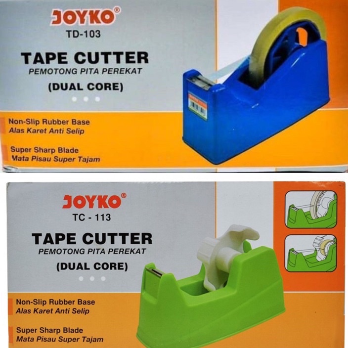 

༄ XIX 51083 Tape Dispenser Tempat Isolasi 1inchi 0.5inchi JOYKO TD-103 / TC-113 (COD )NEW_PRODUCT ジ