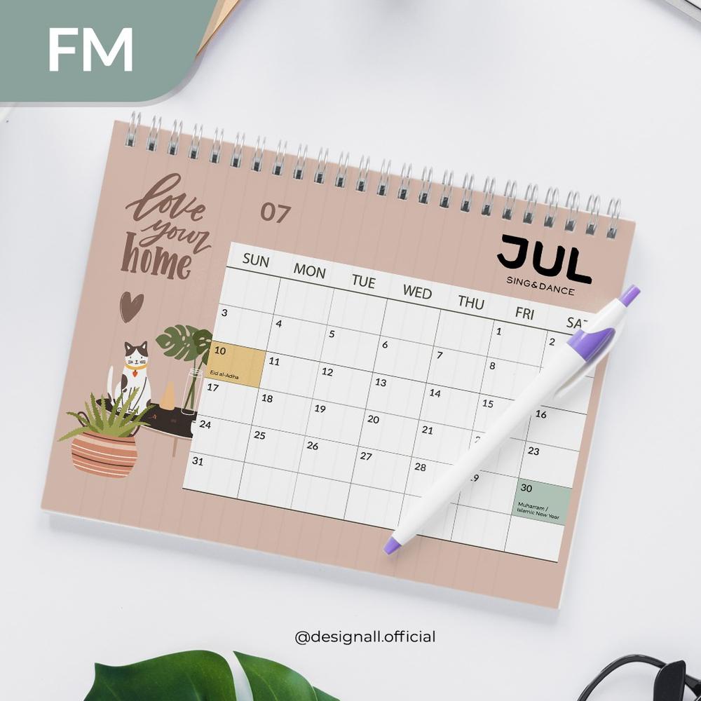 

Diskon Designall Kalender Meja / Kalender Duduk Aesthetic Tahun 2023 Spiral Fm Z23Q