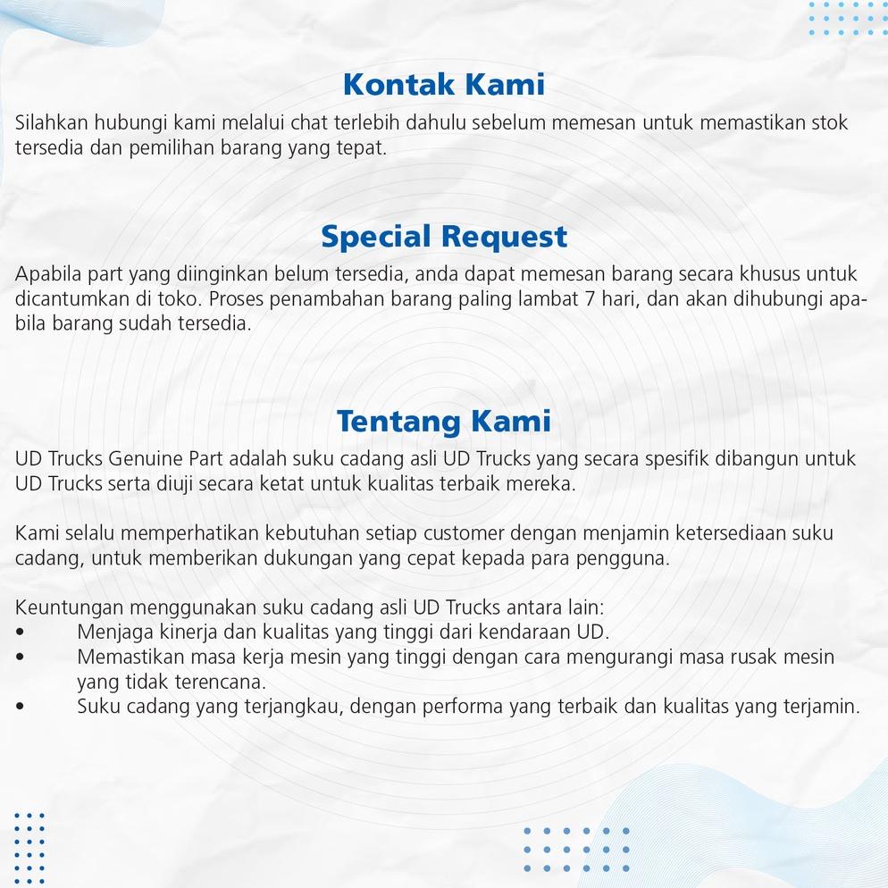 UD Trucks Nissan Diesel - Ring Piston [12040Z5608]