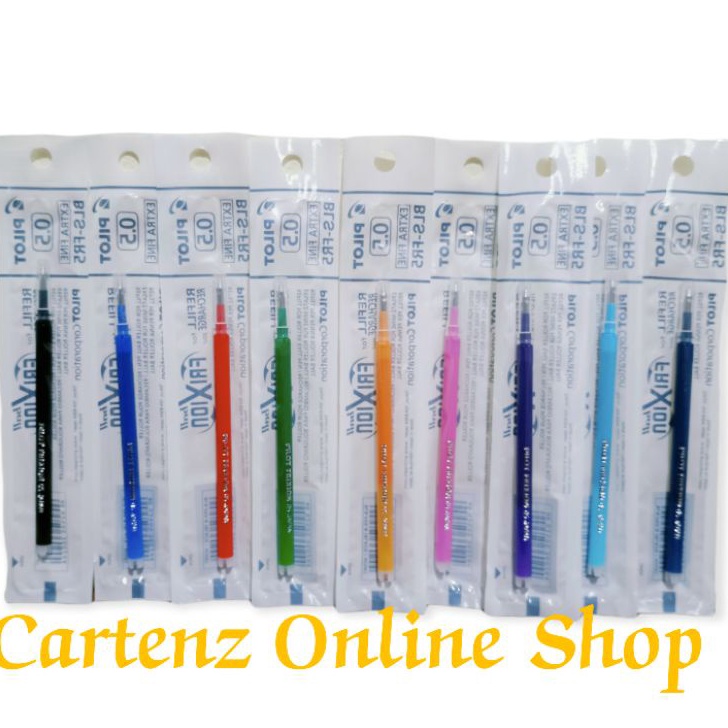 

♚ XI 2388 Isi Pilot Frixion Clicker Ball Warna Warni 0.5 & 0.7 BLS-FR5/7 Refill Frixion ✔️ ♟