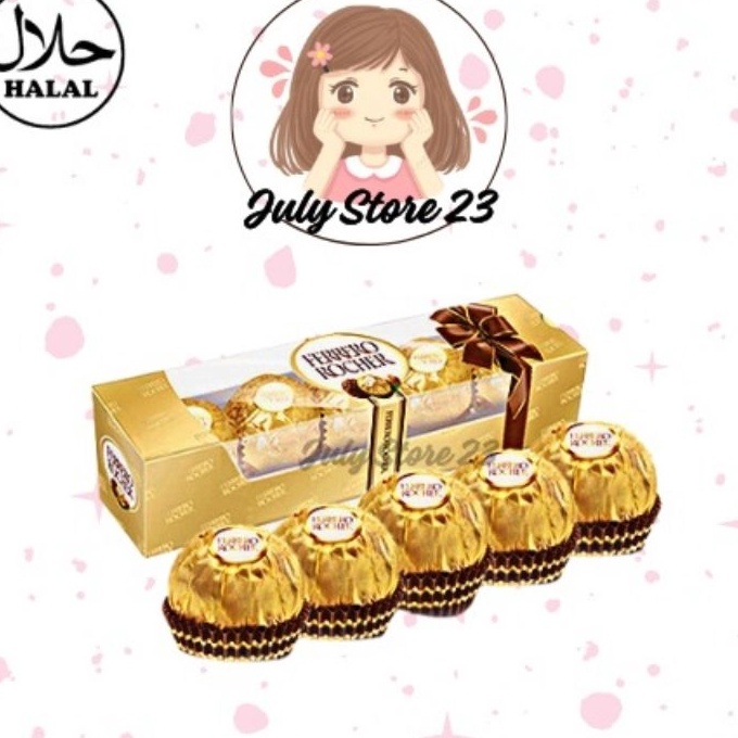 

✨ Ferrero Rocher Coklat T 5 62.5 g grosir