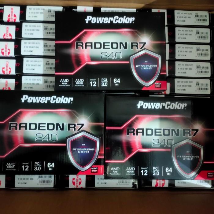 Graphic Card / Vga Amd Radeon Powercolor R7 240 2Gb Ddr5 64Bit