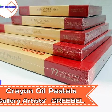 

Limited Crayon Oil Pastels Artists 12 - Artists 24 - Artists 36 Greebel J23X