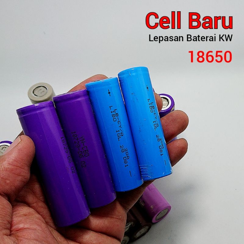 Cell Baterai 18650 Baru Copotan