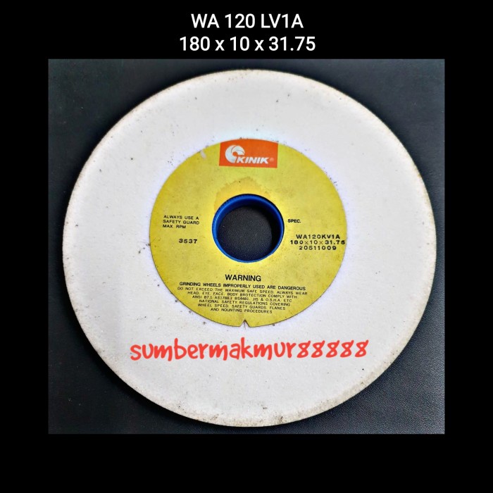 Batu Gerinda Duduk Putih WA 120 KV1A (180 x 10 x 31.75) Kinik
