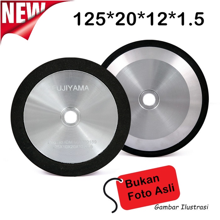 Gerinda Diamond 125 Diamond Grinding Wheel Batu Diamond Gerinda 5"