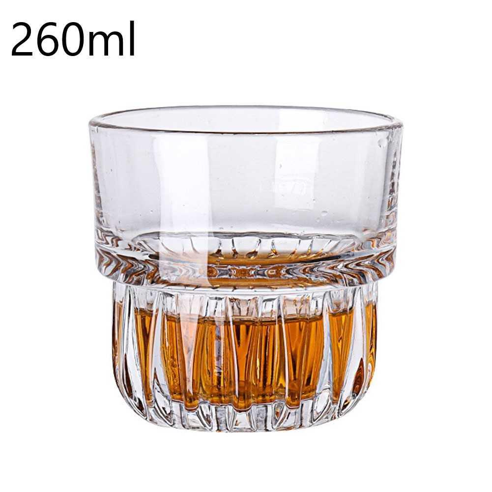 Gelas Wiski Vodka Scotch Whisky Wine Kaca Kristal Kecil 260ml