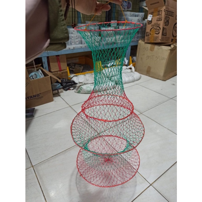 Terlaris Keramba Ikan Koja Atau Korang Jerapah Panjang 80Cm Rajutan Tambang