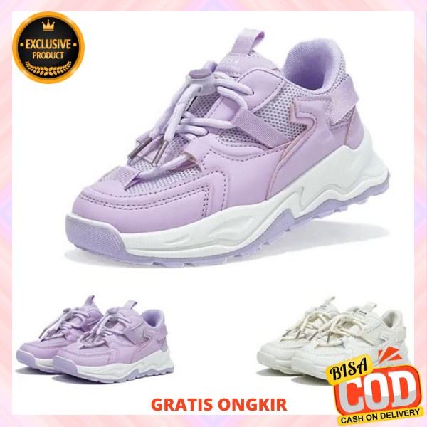 Snekers Ank Kecil Korean Style Sepatu Sniakers Anak2 Promo Ringan Saat Dipakai Kasual Kelas 1.2.3.4.