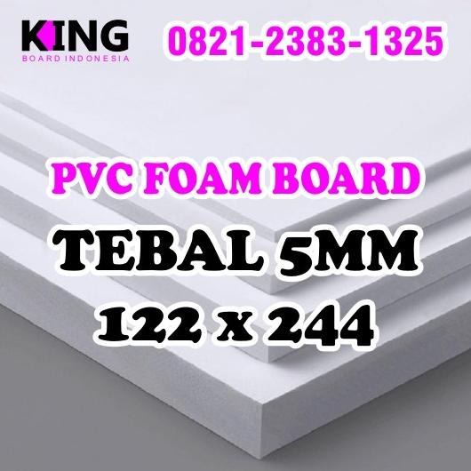 

VPC Foam board atau papan iklan 5mm 122x244 ---NEW---