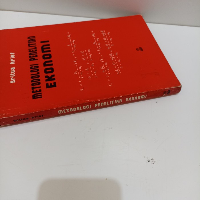 METOLOGI PENELITIAN EKONOMI - SRITUA ARIEF