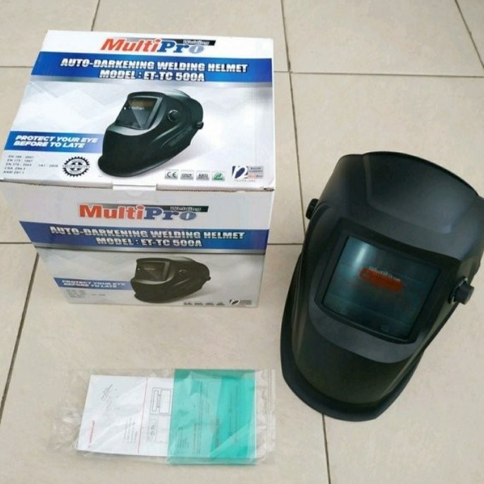 Multipro Kedok Las Otomatis/Kedok Las kepala Welding Helmet Topeng