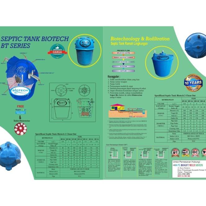 Septic Tank Biotech Gift 5000 Liter, Septic Tank Biotech, Biotech