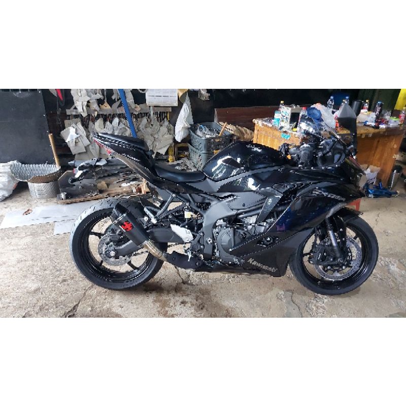 knalpot slip on yakuza for zx25r/zx25rr 2023 pnp tinggal pasang saja